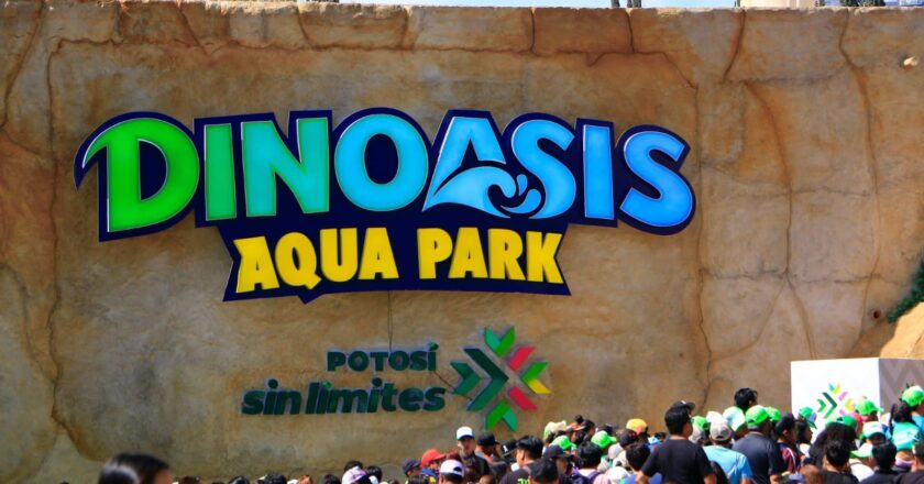 Reabre parque acuático Dino Oasis en el Tangamanga I tras rehabilitación