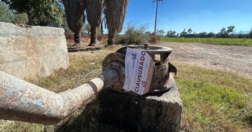 Conagua clausura extracciones ilegales de agua en SLP