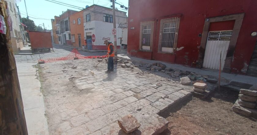 Obra de drenaje en el Barrio del Montecillo entra en su etapa final