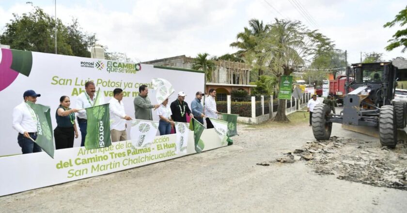 Inician obras de infraestructura social y vial en San Martín Chalchicuautla