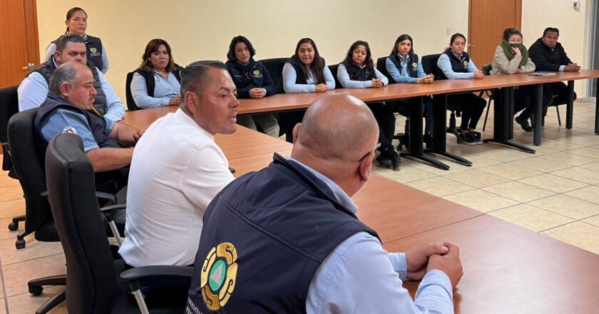 Refuerzan capacitación en Protección Civil para mejorar atención y operación en el estado
