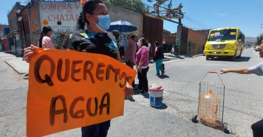 Guadalupe Torres Sánchez llama a resolver crisis de agua
