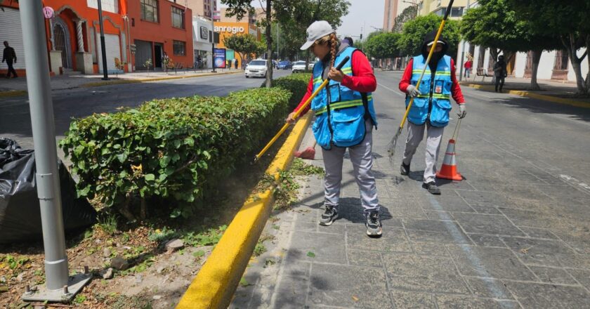Ayuntamiento de SLP mejora imagen urbana con jornadas permanentes de limpieza