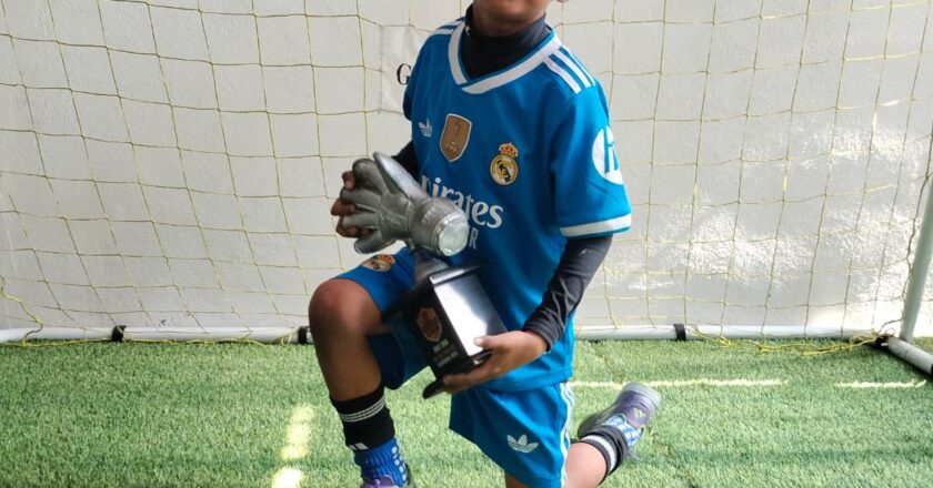 Thiago, la promesa potosina de 7 años que ya sueña en grande