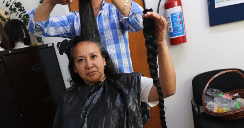 DIF de la capital mantiene campaña permanente para donar cabello y elaborar pelucas oncológicas