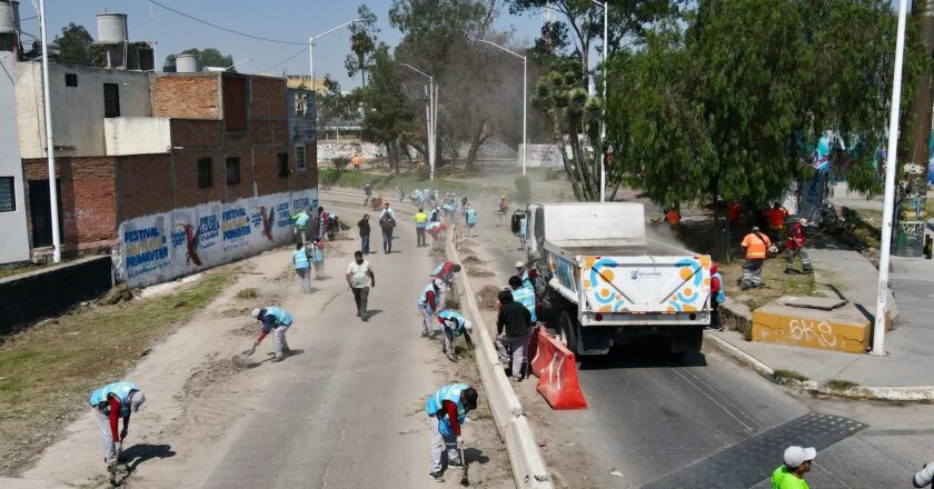 Gobierno de la Capital mejora las condiciones de la colonia Nuevo Paseo en la jornada 547 de Capital al 100