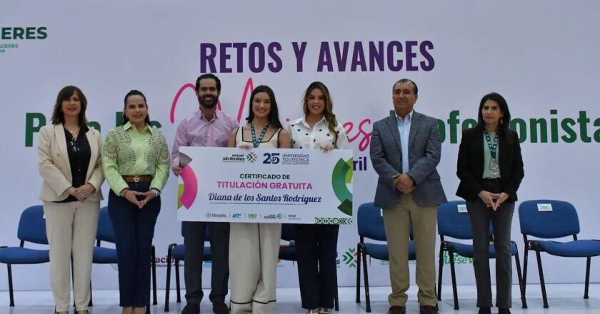UPSLP y Senado unen agendas en favor del talento potosino femenino