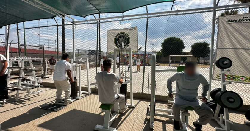 Rehabilitan gimnasio en penal de La Pila para fortalecer reinserción social