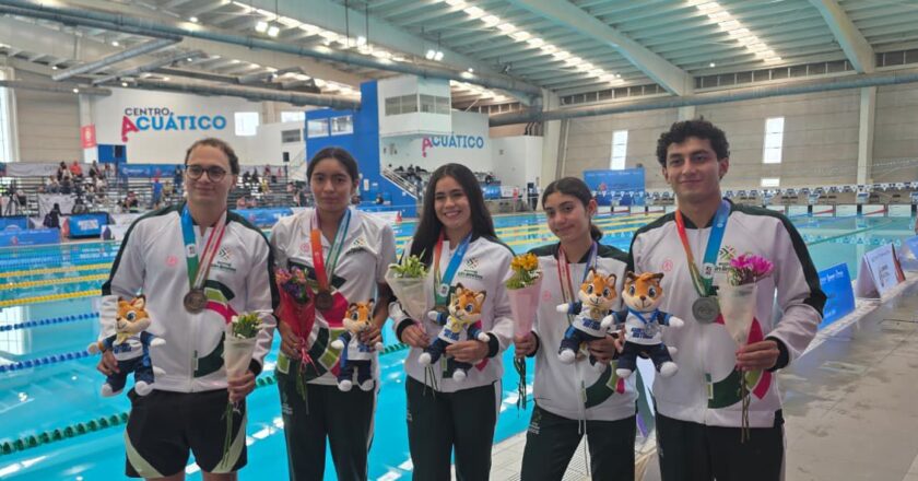 San Luis Potosí conquista 19 medallas en natación durante la Olimpiada Nacional 2026