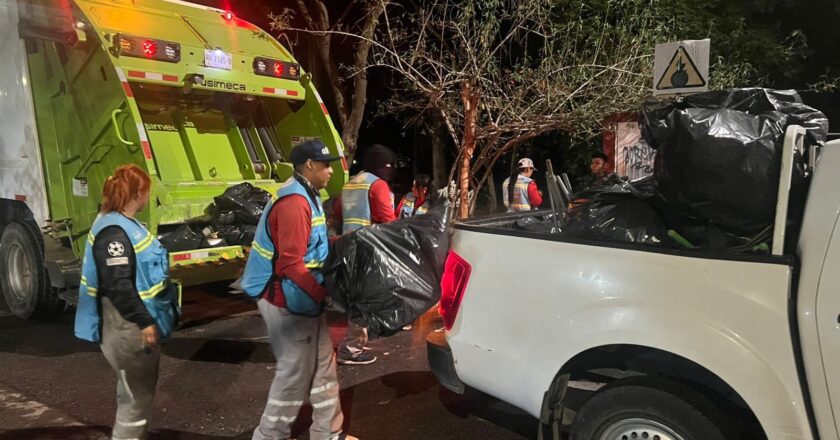Gobierno capitalino intensifica limpieza en Hernán Cortés y parque de Morales