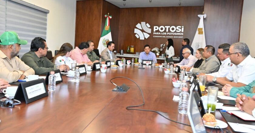 San Luis Potosí refuerza coordinación regional en materia de seguridad