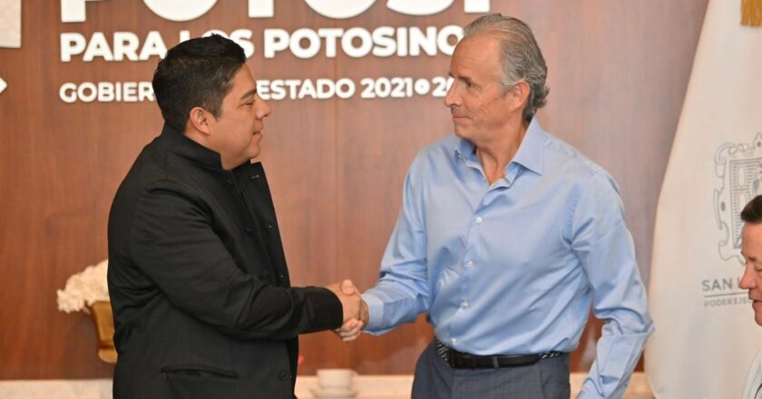 Ricardo Gallardo y empresarios impulsan más infraestructura para San Luis Potosí