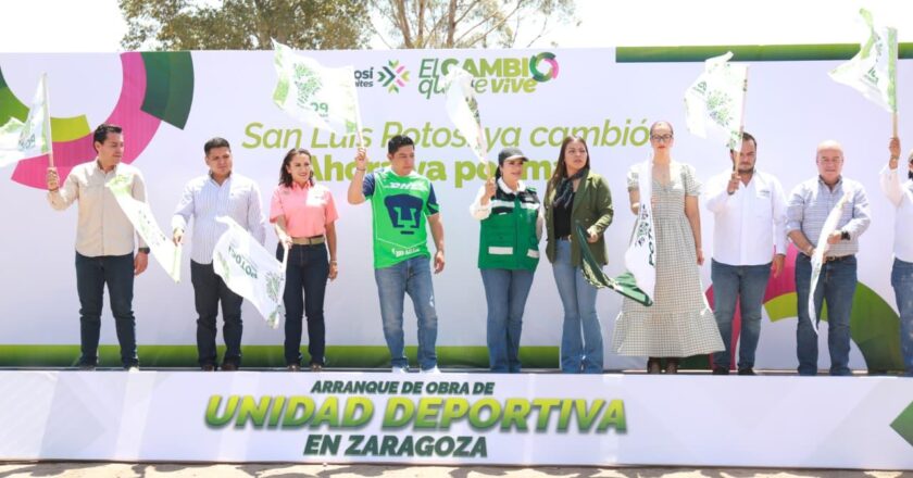 Ricardo Gallardo lleva obra histórica y deporte de primer nivel a Villa de Zaragoza
