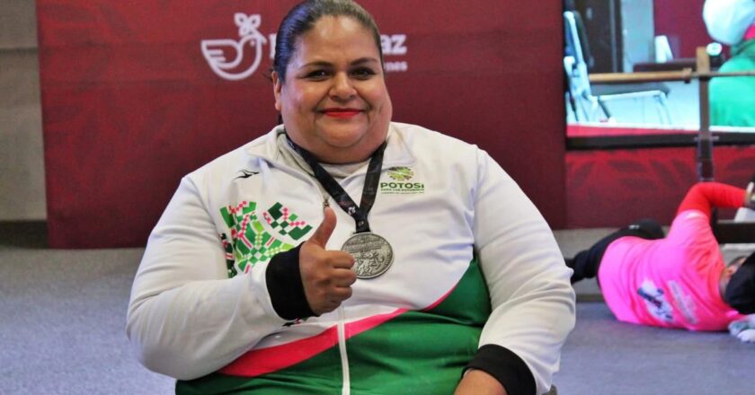 Potosina conquista plata en el Circuito Mexicano de Para Powerlifting 2026