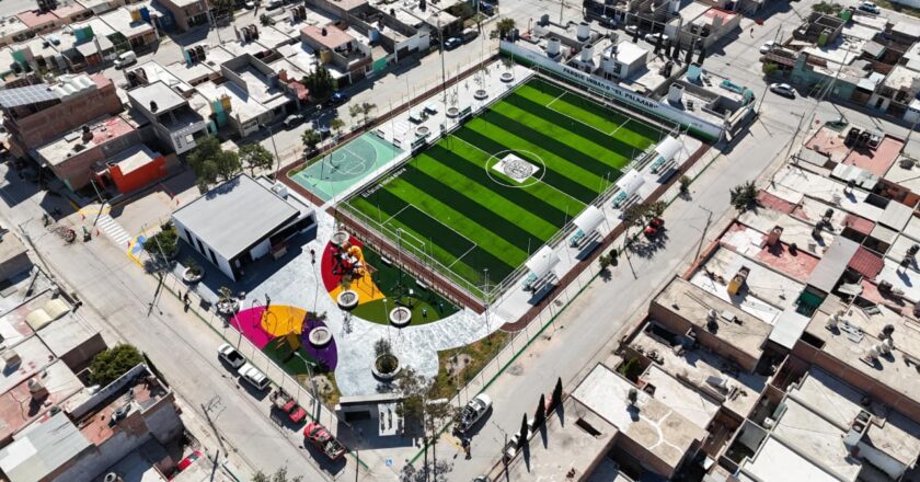 Villa de Pozos fortalece el tejido social con nuevos espacios recreativos