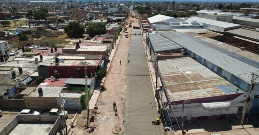 Modernización de Camino a La Libertad avanza para mejorar movilidad en San Luis Potosí