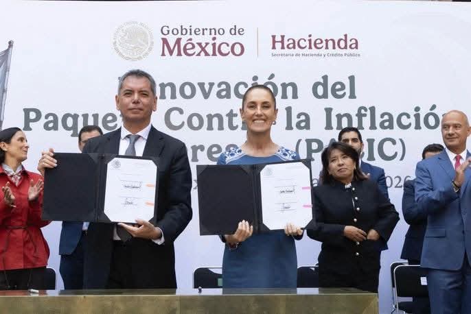 Gobierno federal renueva PACIC para mantener en 910 pesos la canasta básica