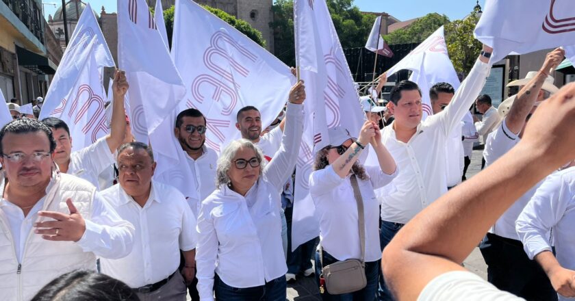 Respaldan en SLP a Sheinbaum con celebración por dos años de la Cuarta Transformación