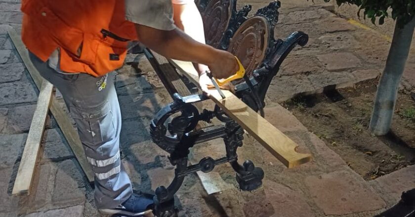 Ayuntamiento de la Capital recupera espacios públicos con trabajos de rehabilitación y mantenimiento