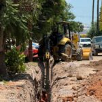 Avanza rehabilitación del drenaje en el Barrio de Tlaxcala