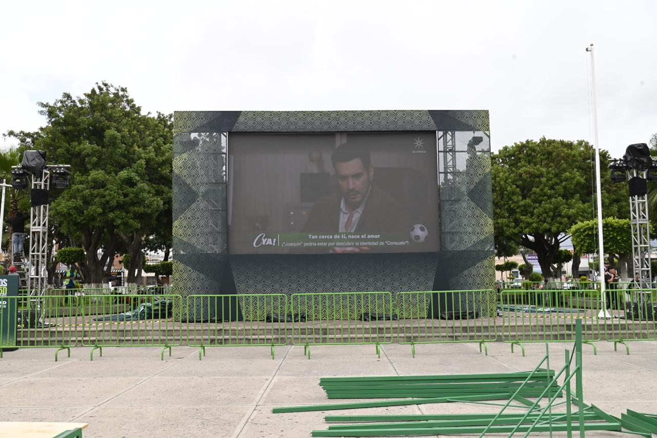 Soledad se prepara para vivir el Mundial con pantalla gigante y actividades para toda la familia