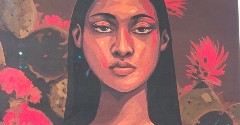 Mont Ventura lleva su arte de los muros a los lienzos en el IPBA