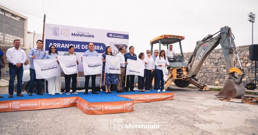 Inicia rehabilitación integral de la calle 5 de Febrero en Matehuala