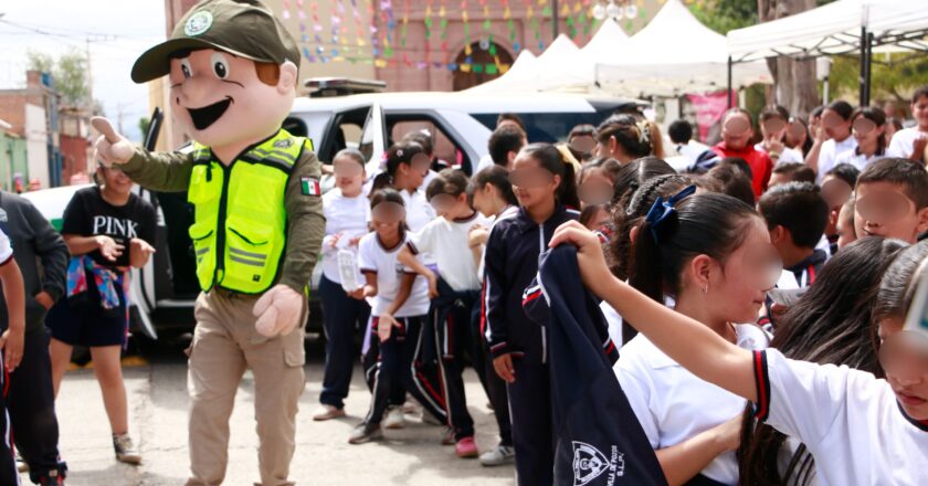 Villa de Pozos impulsa cultura vial con feria de prevención y seguridad