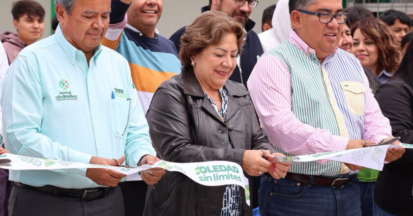 Gobierno Estatal invierte más de 7.2 millones de pesos en preparatoria de Soledad