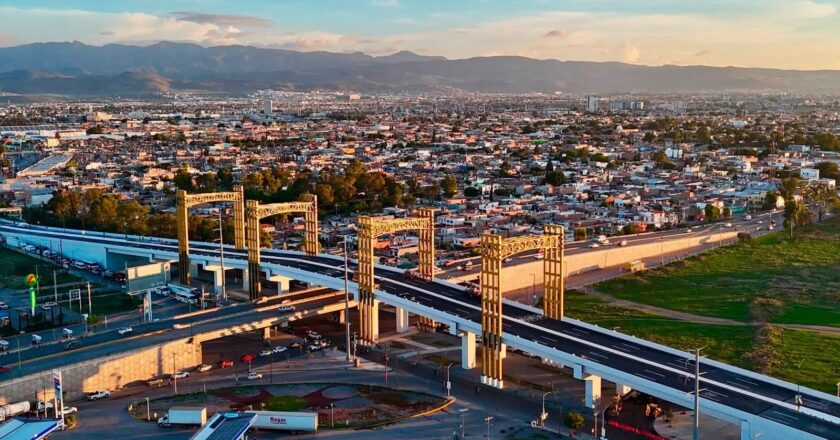 Gallardo inaugura el puente vehicular más grande de San Luis Potosí y transforma la movilidad metropolitana