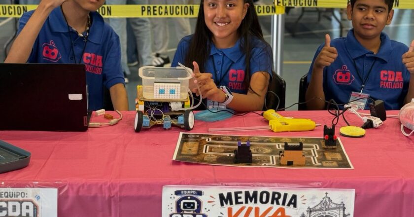 Niños potosinos triunfan en Olimpiada Mundial de Robótica y ponen en alto a San Luis Capital