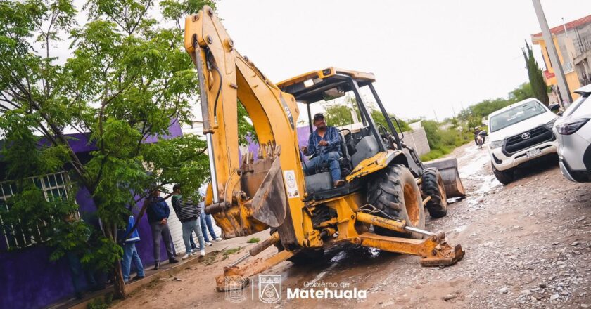 Inician obra de alcantarillado en comunidad El Ranchito de Matehuala