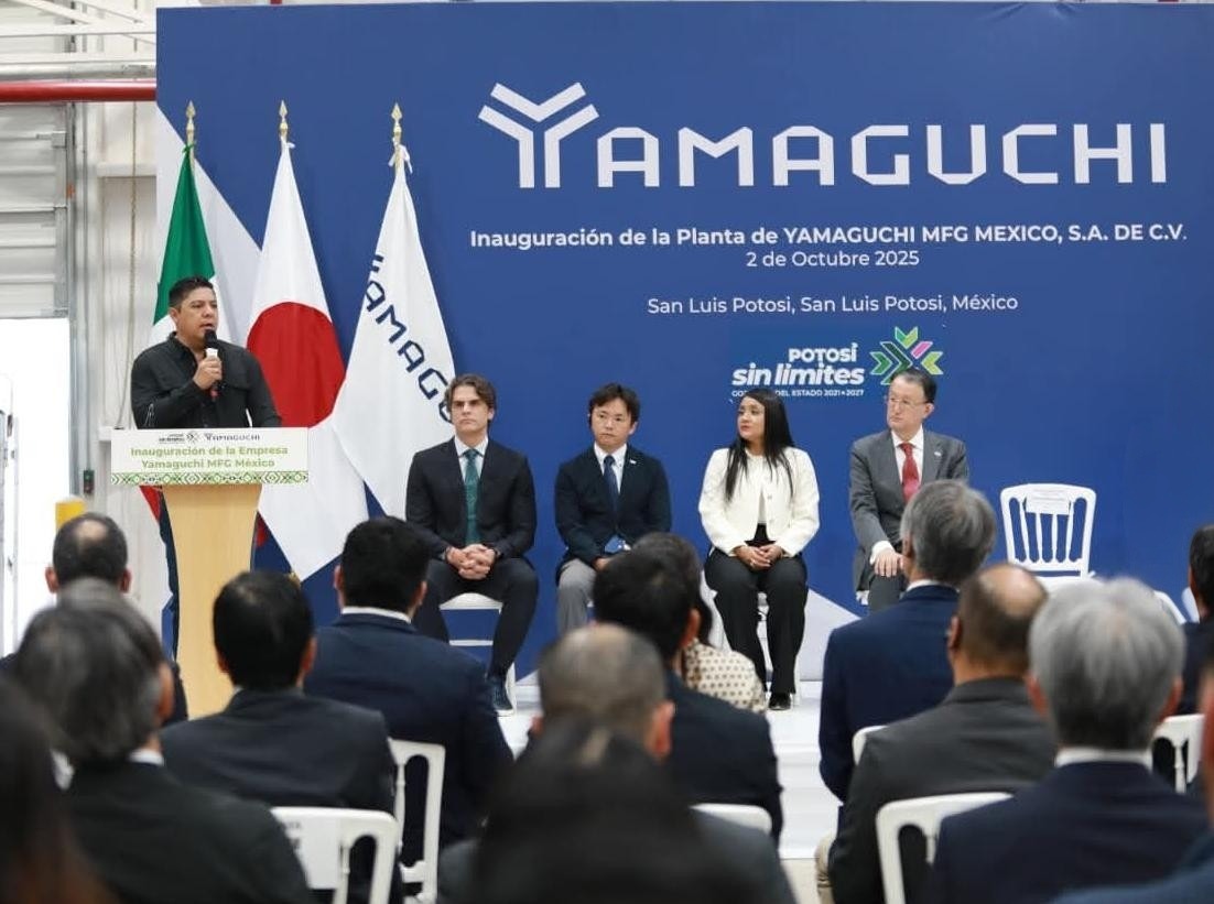 San Luis Potosí se posiciona entre los líderes nacionales en inversión extranjera