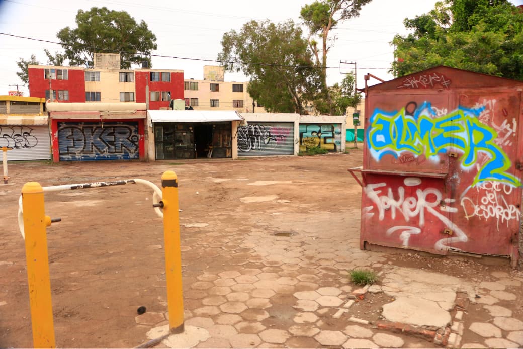 Inician transformación de Plaza Cóndor; beneficiará a 3 mil habitantes de Villa de Pozos