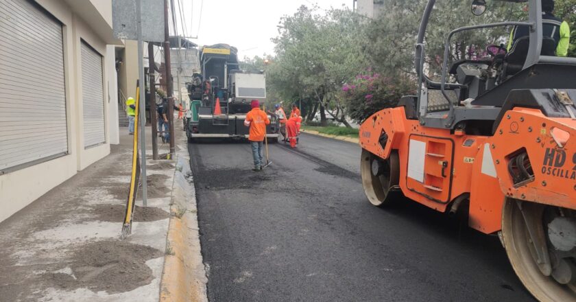 Casi lista la reparación de la avenida Cordillera Real en la Capital potosina