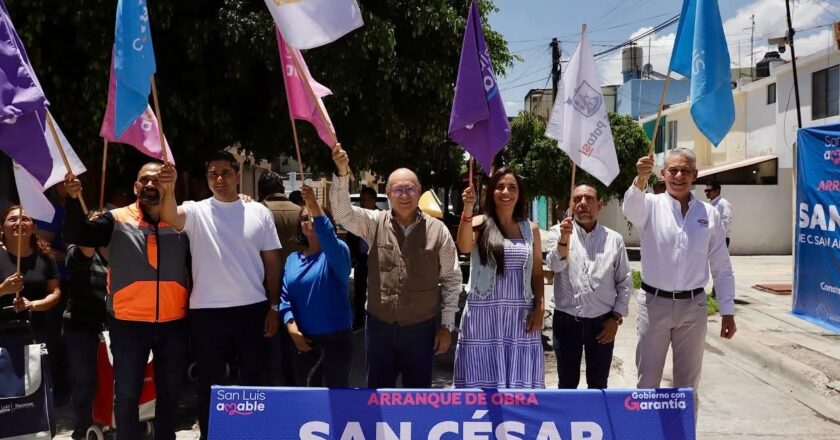 Aceleran obras en la Capital potosina; anuncia 59 nuevas vialidades para 2026