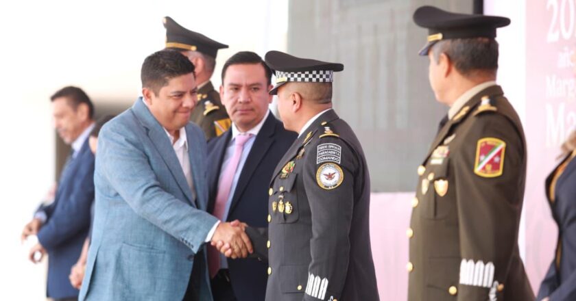 Ricardo Gallardo reconoce labor de la Guardia Nacional
