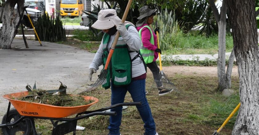 Soledad intensifica limpieza y mantenimiento de espacios públicos tras las lluvias