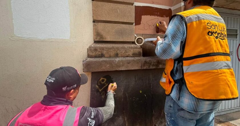 Gobierno de San Luis Capital refuerza acciones para mantener limpio el Corazón de San Luis