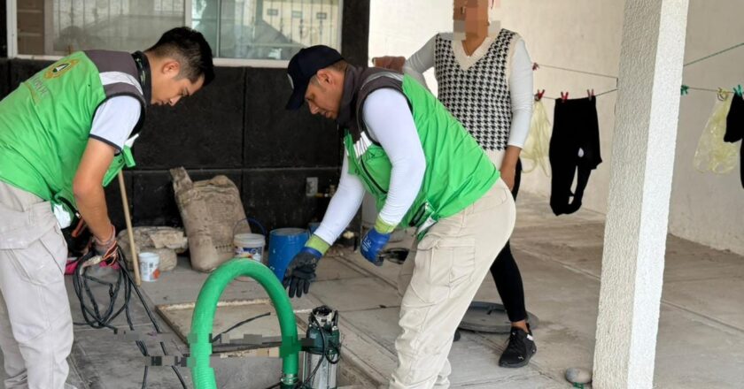 Gobierno de Soledad intensifica limpieza y desinfección de cisternas tras las lluvias