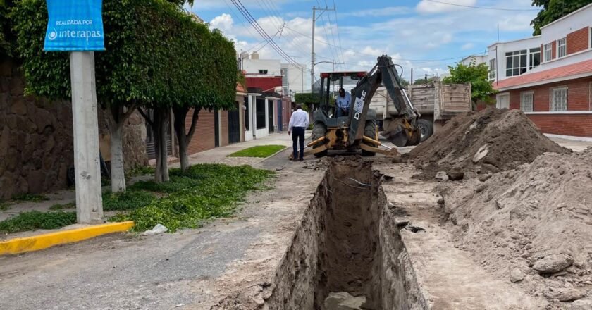 INTERAPAS impulsa el tercer paquete de obras de alto impacto social