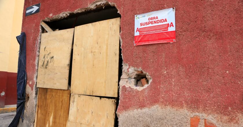 Villa de Pozos intensifica supervisión urbana; hasta 10 obras son clausuradas al día por irregularidades