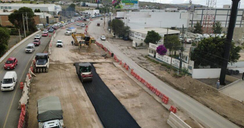 Paso Inferior de Circuito Potosí entra en su fase final de construcción