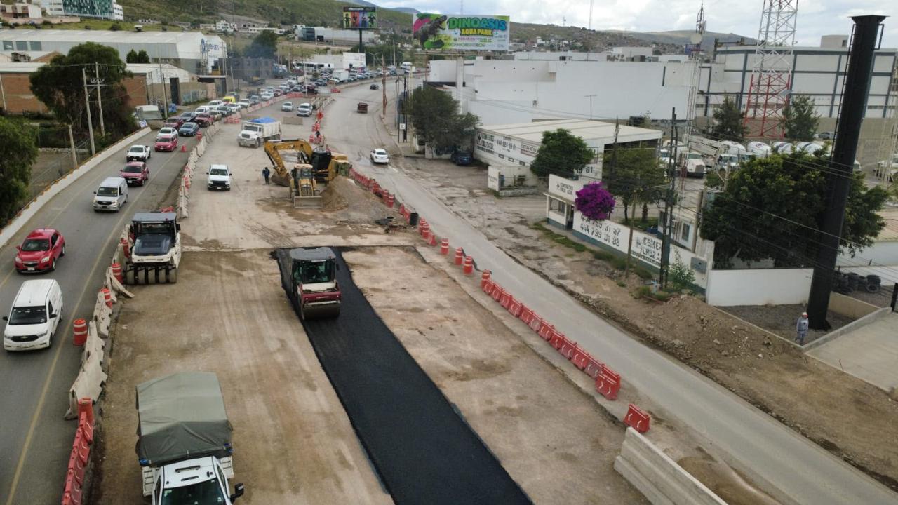 Paso Inferior de Circuito Potosí entra en su fase final de construcción