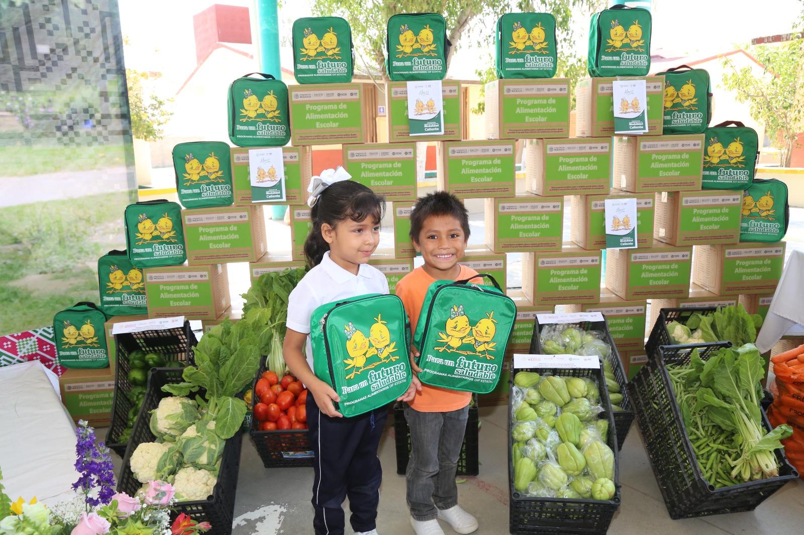 DIF Estatal brinda alimentación escolar a más de 164 mil estudiantes