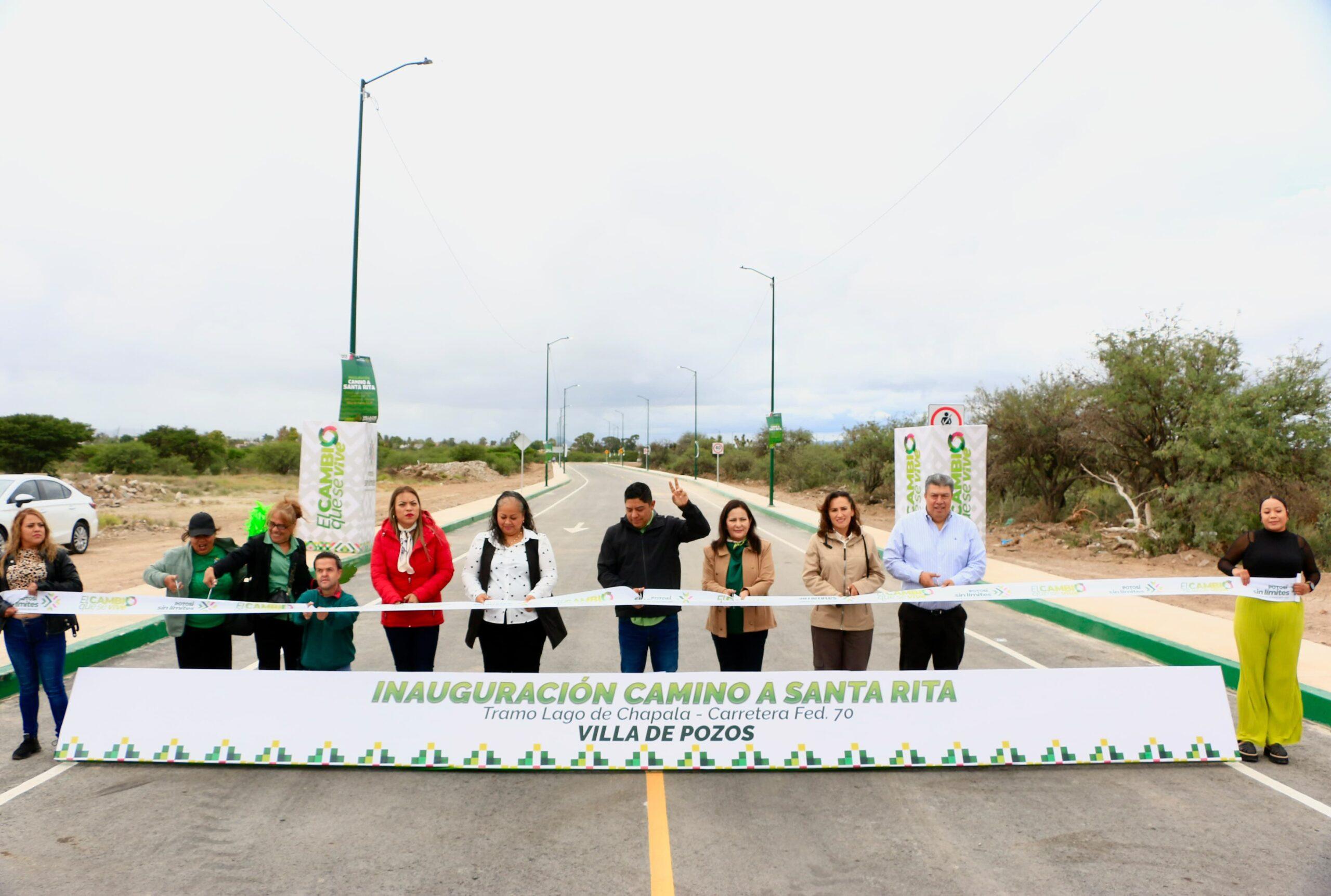 Entregan rehabilitación del camino a Santa Rita e inician obra en avenida California