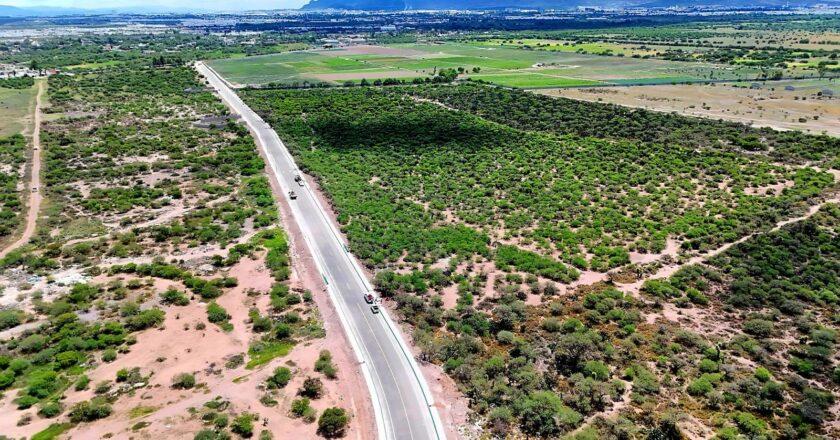 Rehabilitación del Camino a Santa Rita mejora la conectividad en Villa de Pozos