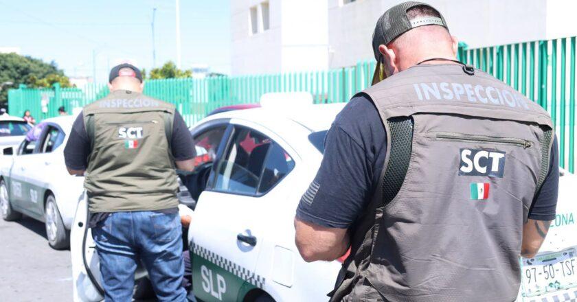 SCT intensifica operativos y retira unidades irregulares del transporte público