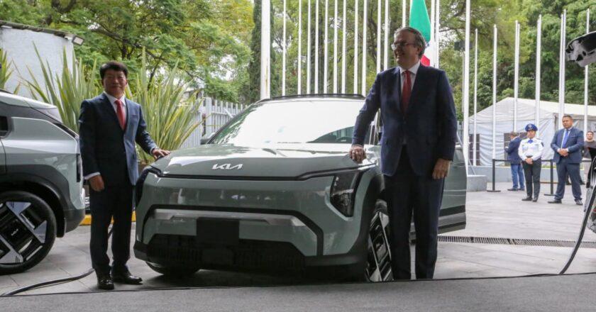 Kia fabricará en México el nuevo SUB EV3; Ebrard destaca impulso a la electromovilidad