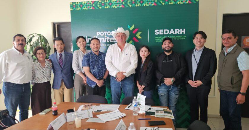 Sedarh analiza tecnología japonesa para reducir el consumo de agua en el campo potosino
